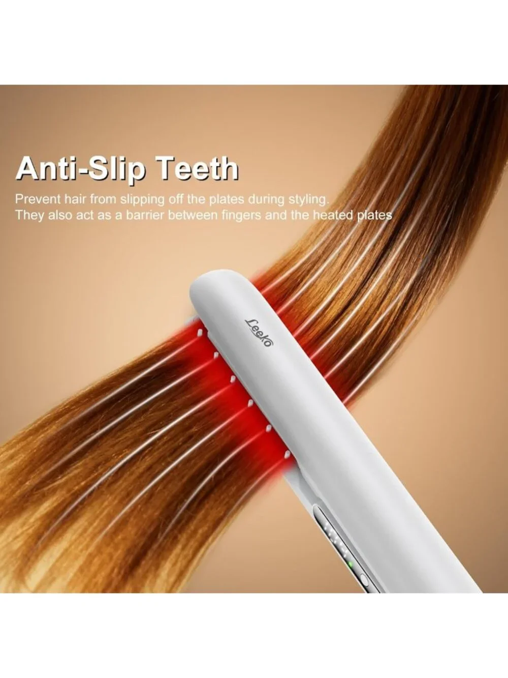 Portable Mini Hair Straightener - Cordless & Corded Dual Use, 1.25